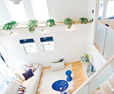 いつも新鮮で爽やかな空間