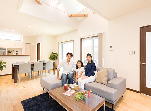 ぬくもりハウスはアレルギー侵入にも強く、四季を快適に過ごすことができます