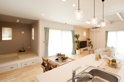 ぬくもりハウスは断熱性に優れています