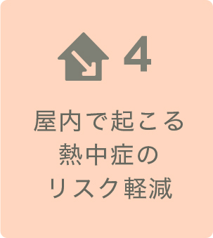屋内で起こる熱中症のリスク軽減