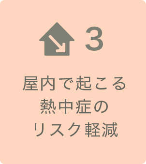屋内で起こる熱中症のリスク軽減