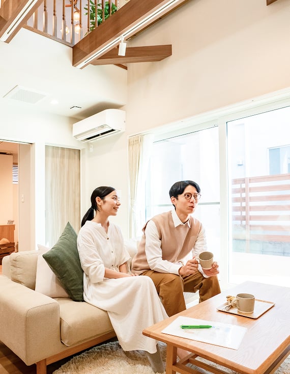 全館空調で、家中が快適な暮らしへ