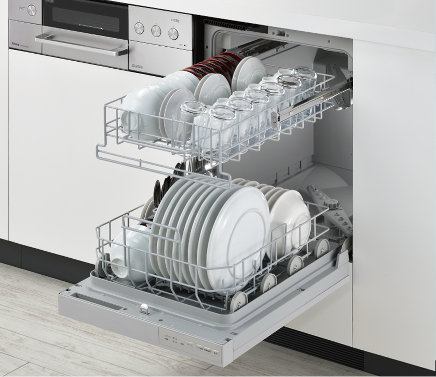 フロントオープン食器洗い乾燥機