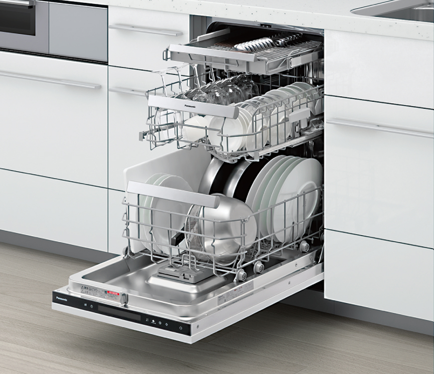 フロントオープン食器洗い乾燥機