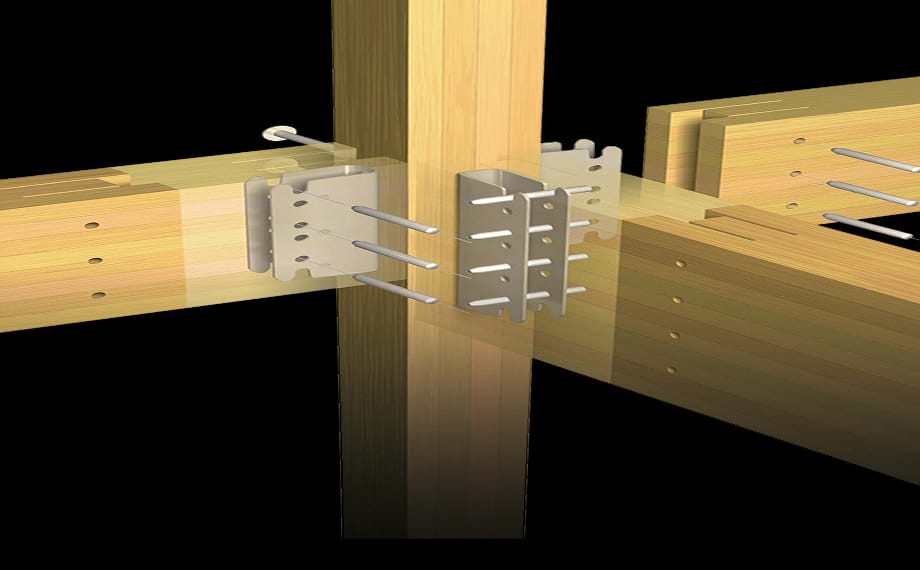 一体化した新技術 特殊金物