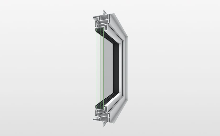 超断熱三層 複層ガラス樹脂サッシ