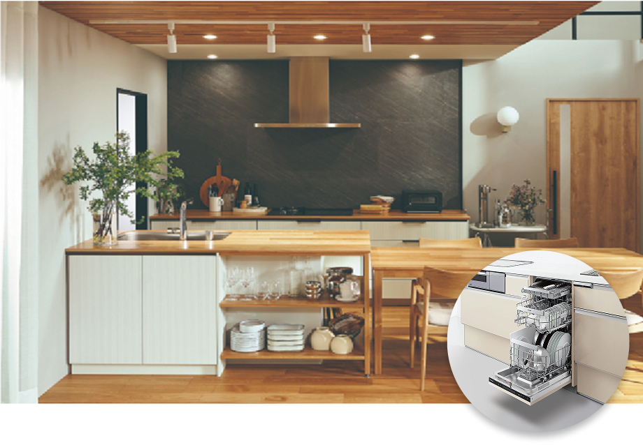 輝き続けるキッチンSTEDIA