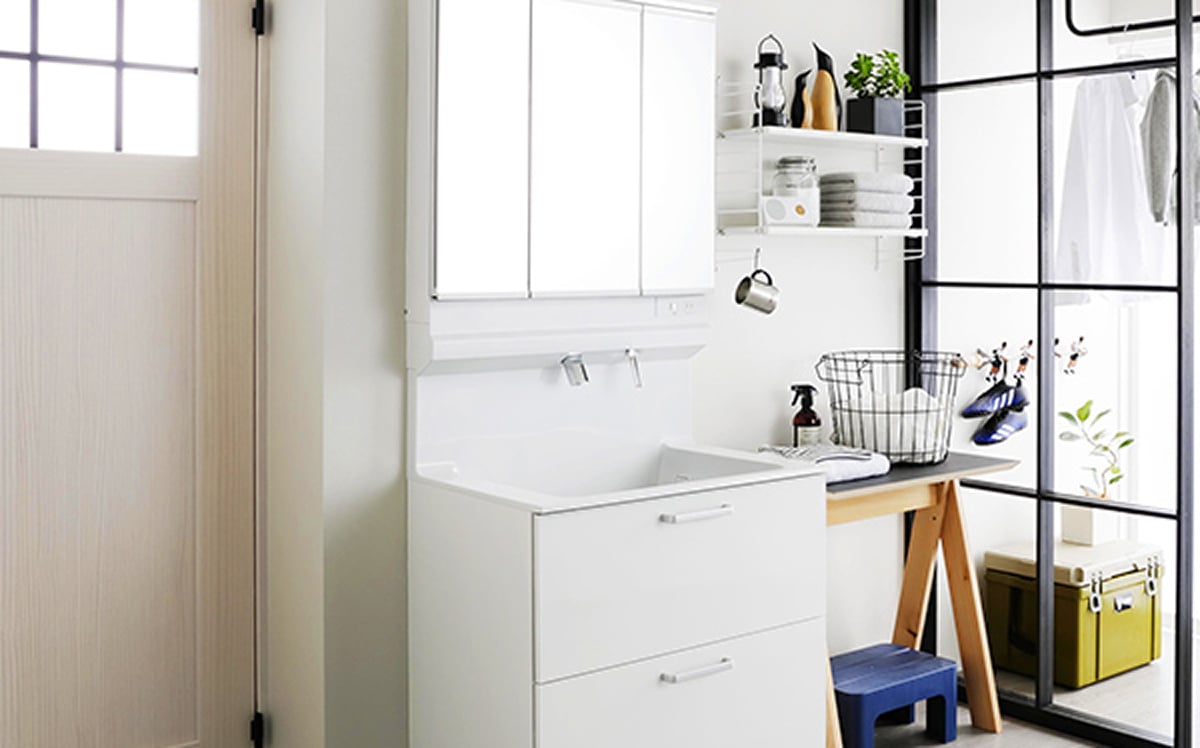 洗面化粧台-オクターブLite(TOTO)の写真