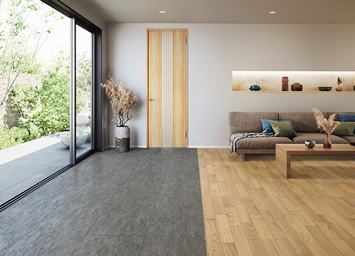 ジャパニーズモダンのインテリアスタイル写真