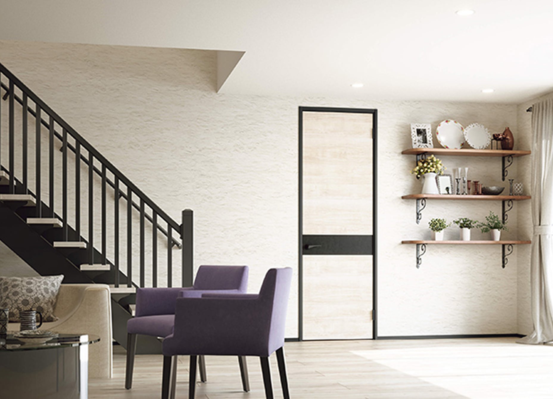 スタイリッシュモダンのインテリアスタイル写真