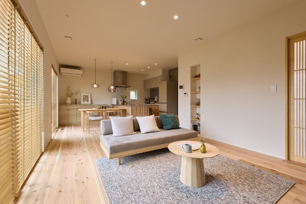 和モダンテイストの平屋