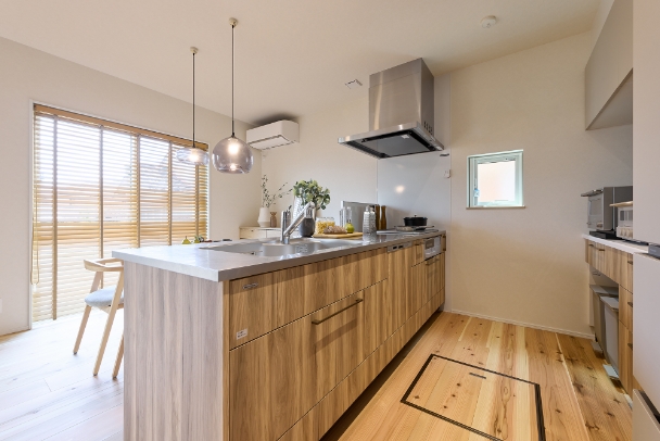 和モダンテイストの平屋