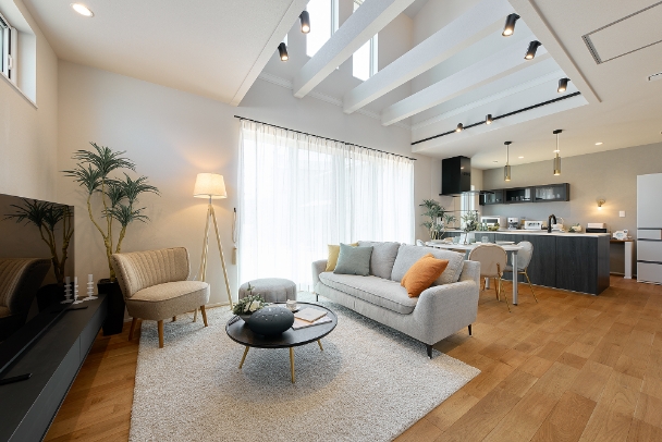 屋上庭園のあるお家