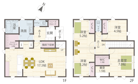 柔軟な空間設計が生きる、家族団らんを楽しむ住まい