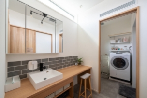 家事ラク導線のお家。収納も豊富で住空間がスッキリ