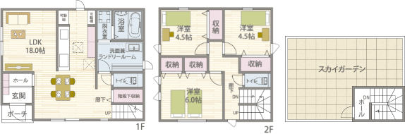 LDKに集いたくなる心地よい住まい