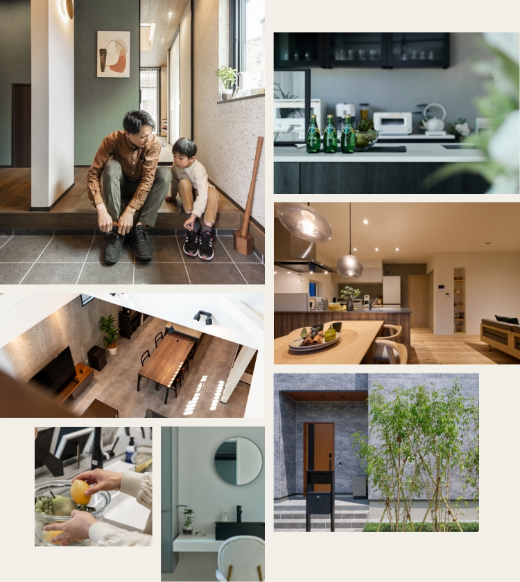 「わたしらしい家づくり」を。