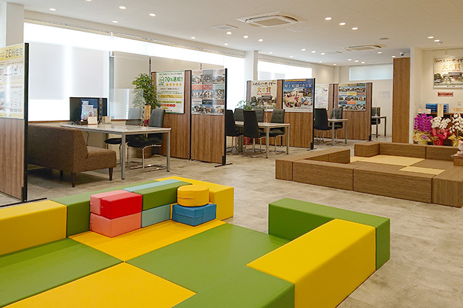 ヤマト住建 住まいのギャラリー堺店のキッズスペース 住まいのギャラリー堺店