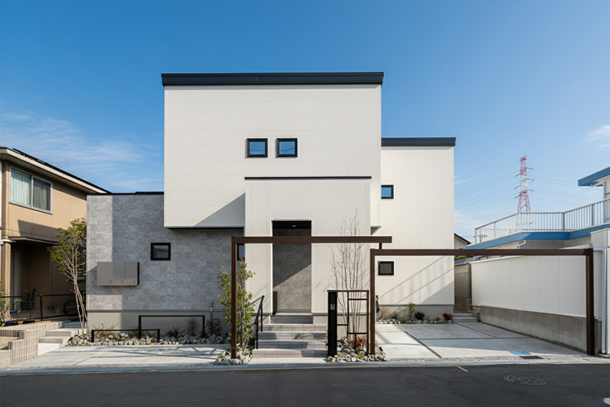 ヤマト住建　堺市南区住宅展示場の外観