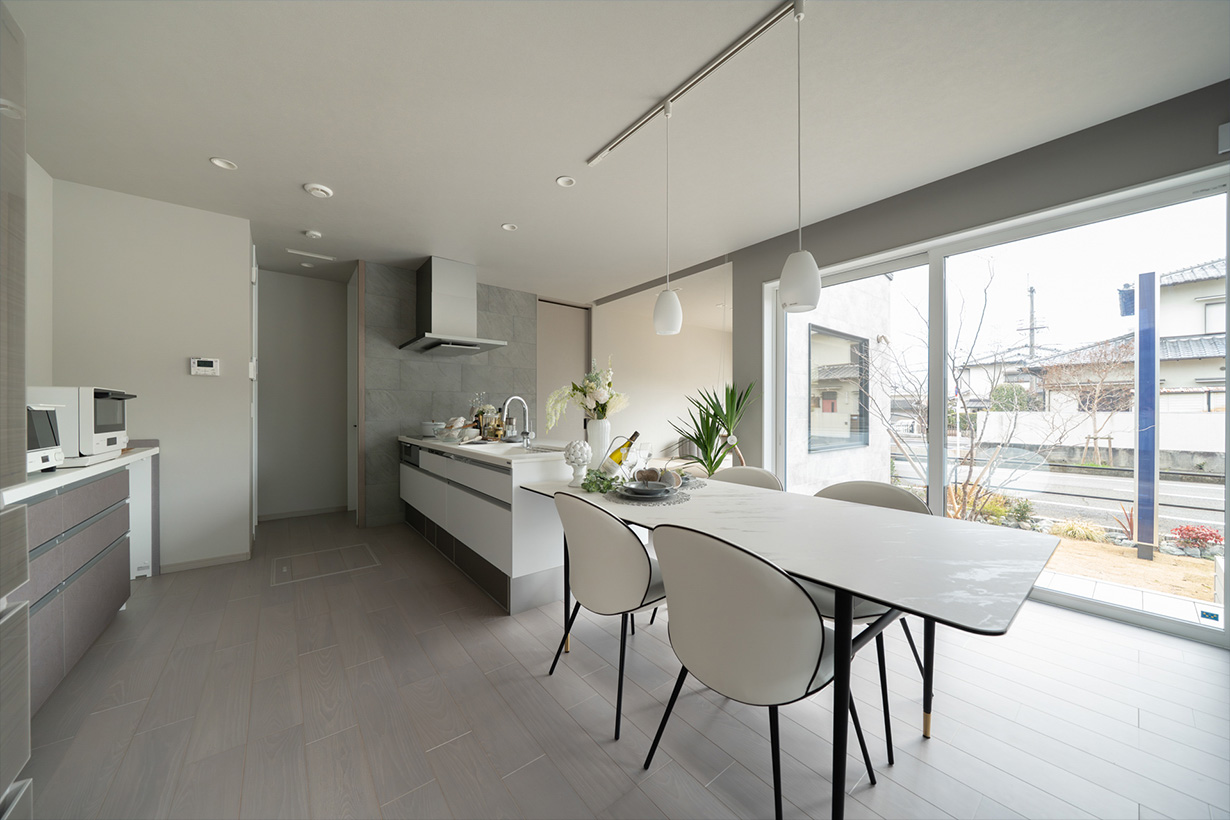 明るく開放的なLDK