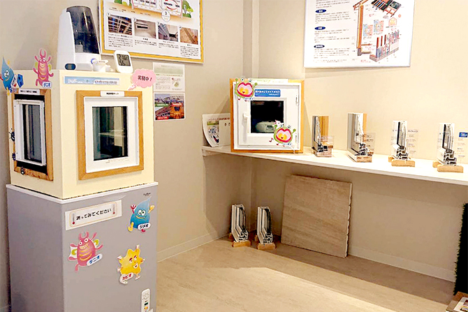 住まいのギャラリー滋賀店 体感コーナー