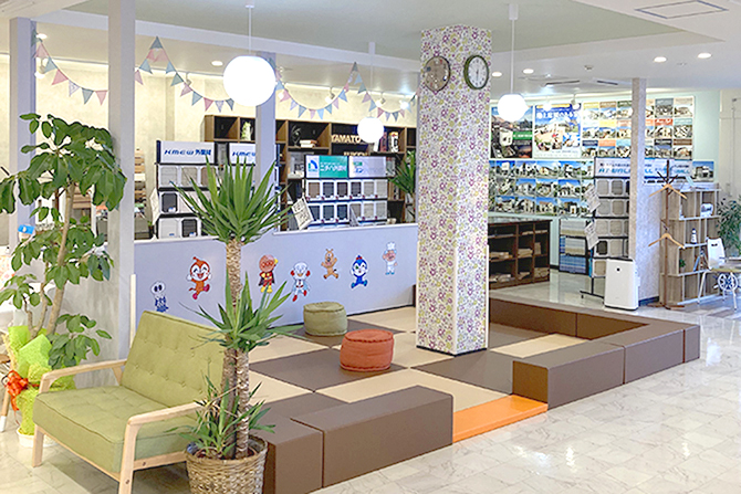 ヤマト住建 住まいのギャラリー高崎店 キッズスペース 住まいのギャラリー高崎店のキッズスペース