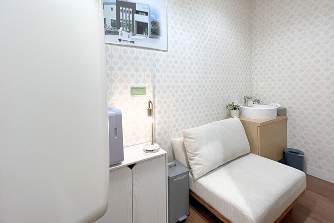 住まいのギャラリー三木店 おむつ交換スペース