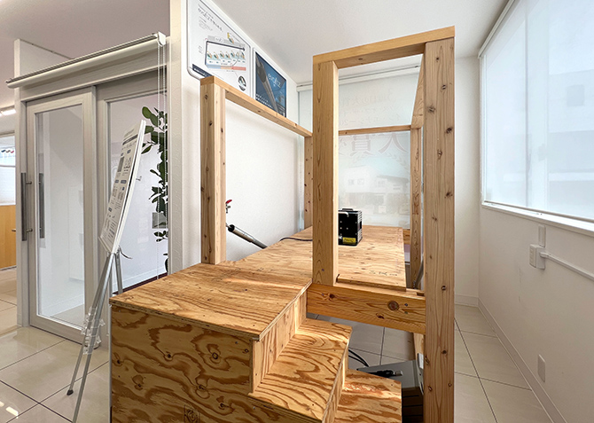 住まいのギャラリー三木店 体感コーナー