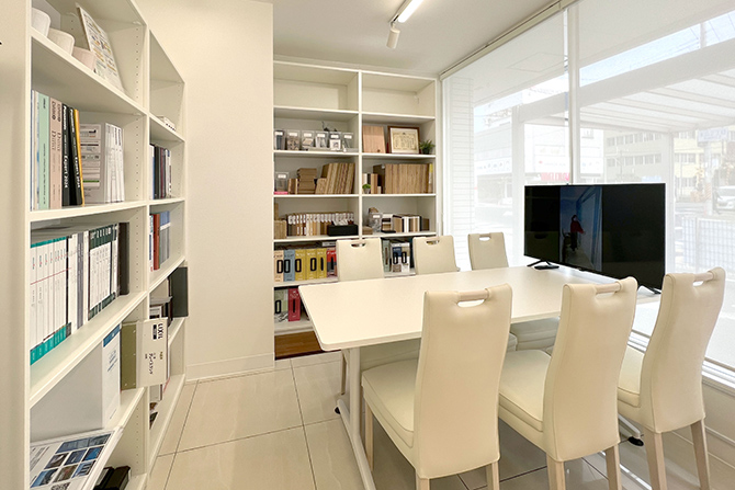 住まいのギャラリー三木店 打ち合わせスペース