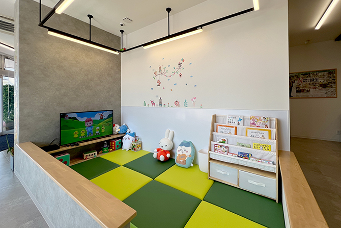 住まいのギャラリー西神戸店 キッズコーナー