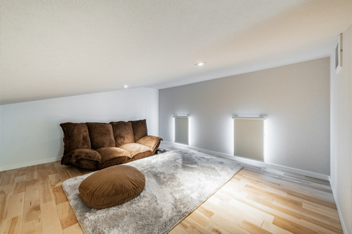 収納スペースや趣味のスペースに