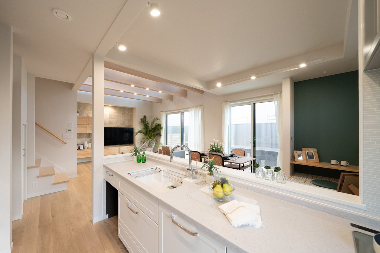 使い勝手の良いキッチン