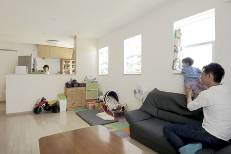 兵庫県加古川市:高気密/リビング