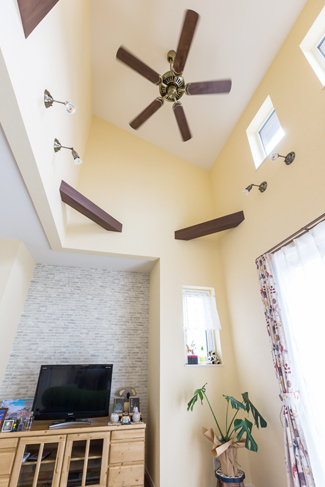 群馬県太田市：全館空調／勾配天井