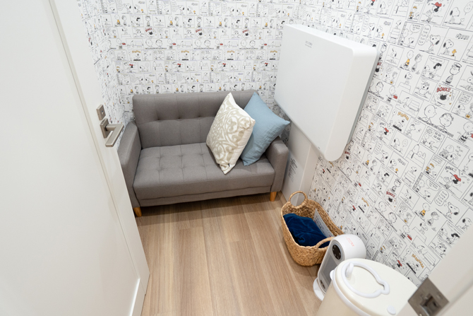 ヤマト住建 住まいのギャラリー奈良店のおむつ交換スペース ヤマト住建 奈良店のおむつ交換スペース