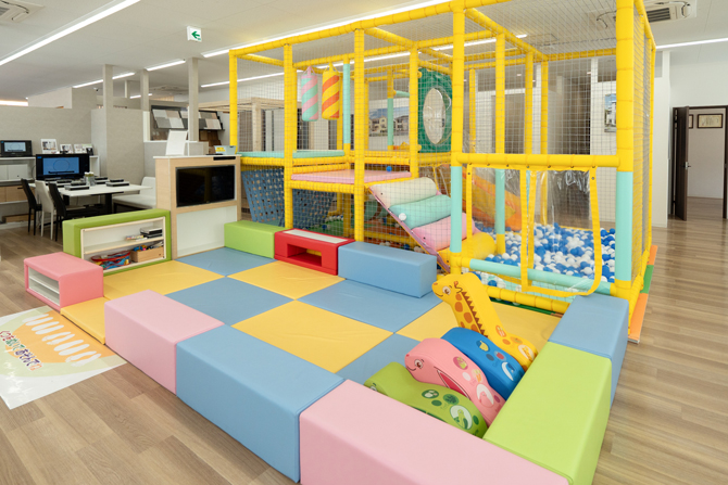 注文住宅のヤマト住建 住まいのギャラリー奈良店のキッズコーナー ヤマト住建 奈良店のキッズコーナー