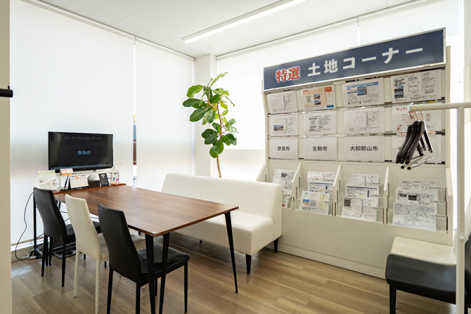 ヤマト住建 住まいのギャラリー奈良店の店内 ヤマト住建 奈良店の店内