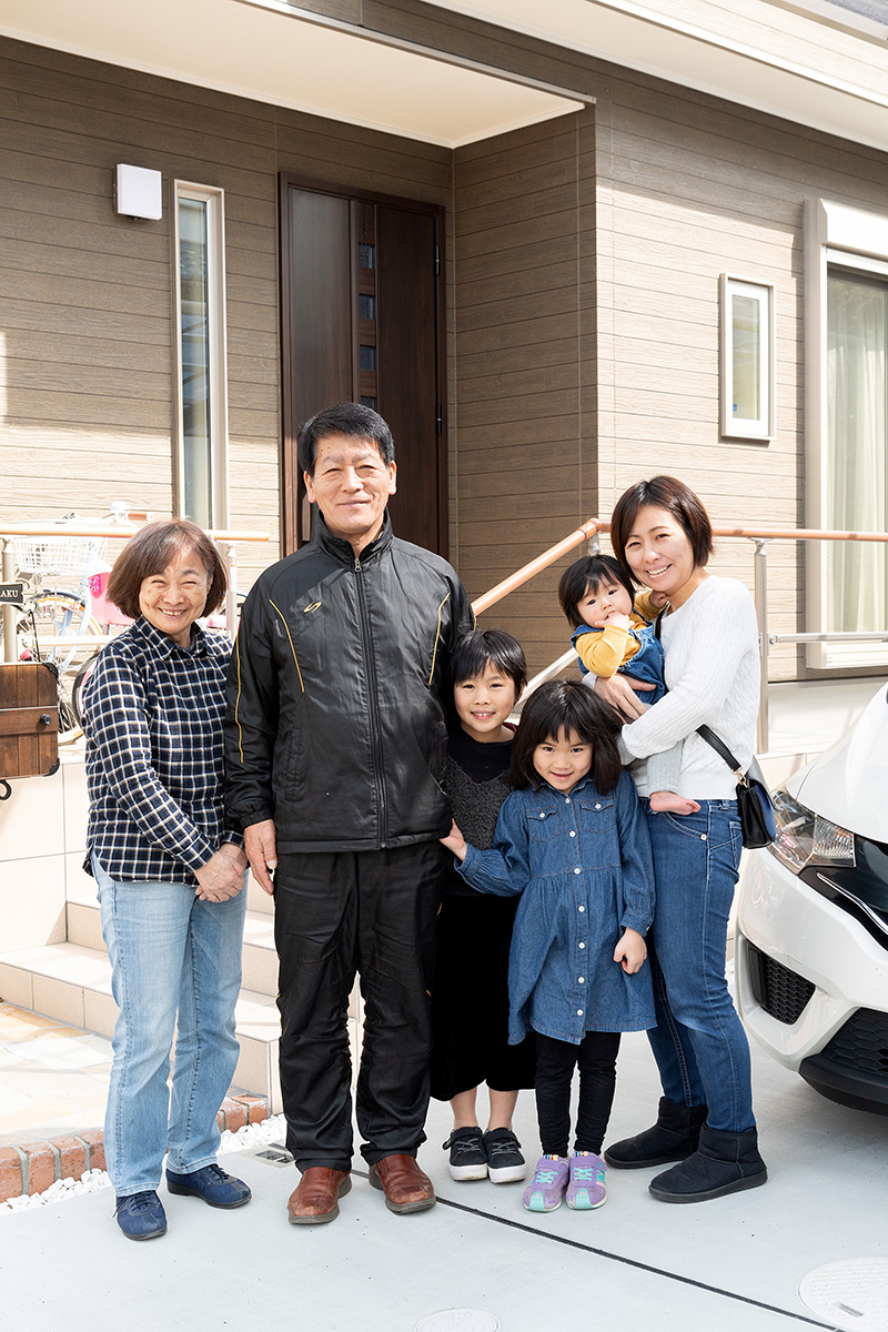 ［兵庫県三田市］高気密・高断熱のZEH（ゼロエネルギーハウス）ヤマト住建の建築実例二世帯住宅は家中快適な全館空調を搭載