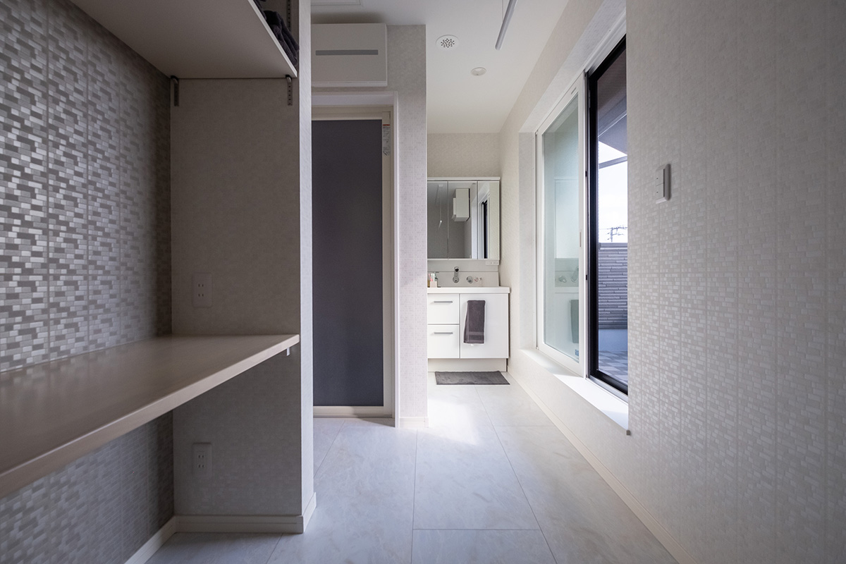 ［東京都小金井市］高気密・高断熱の省エネ住宅ヤマト住建の建築実例お客様のお家のカウンタースペース