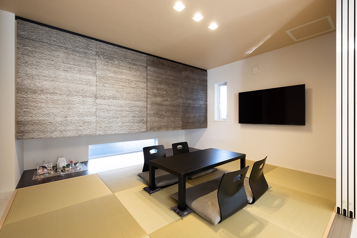 ［東京都小金井市］高気密・高断熱の省エネ住宅ヤマト住建の建築実例お客様のお家の落ち着いた印象の小上がり和室