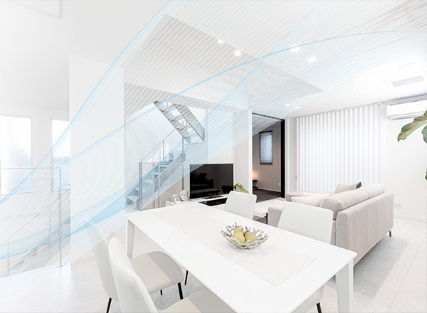 室内空気循環システム Airフローシステム