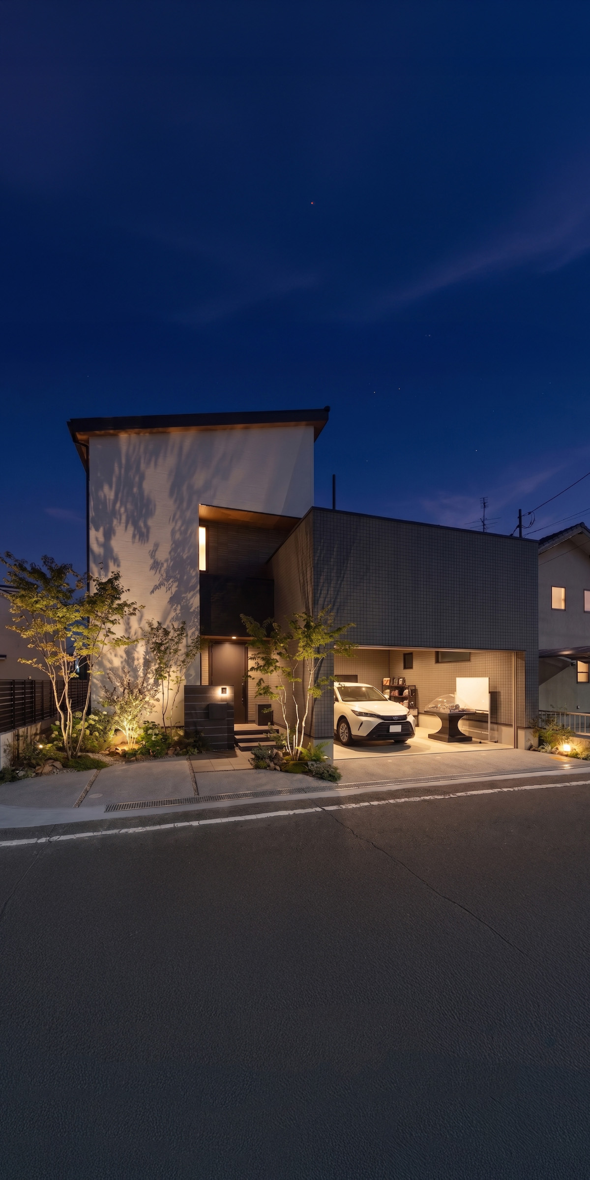 2050先導型住宅推進事業に採択されたモデルの外観イメージ